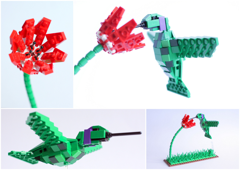 Illustration for article titled These beautiful Lego birds available soon!
